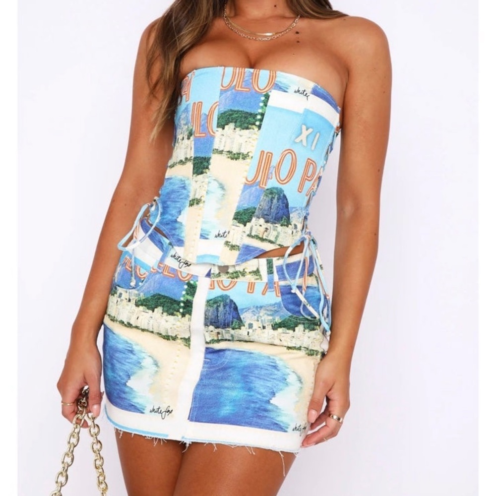 White Fox boutique two piece set